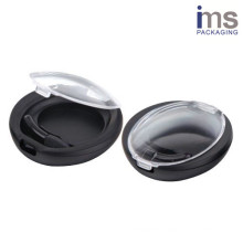 Round Plastic Eyeshadow Compact Case